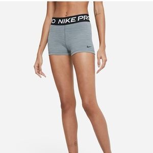 Nike Pro Women's 3" Shorts - Gray